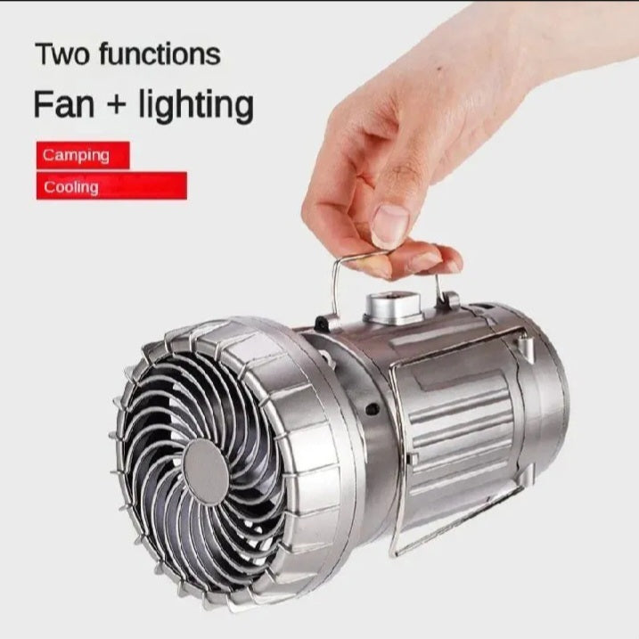 Camping Light With Fan